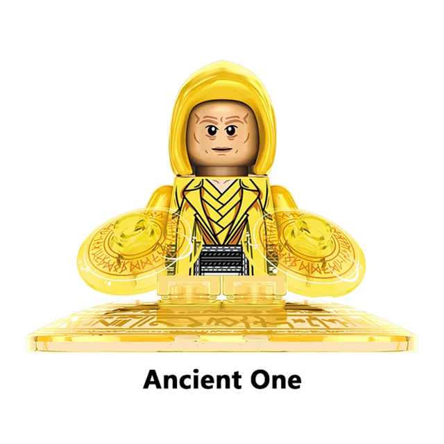 Disney Doctor Strange Scarlet Witch Moon Knight Wong Building Block Dormammu Hulk Ultron Carter Professor X Brick America Chaves O-KF1681
