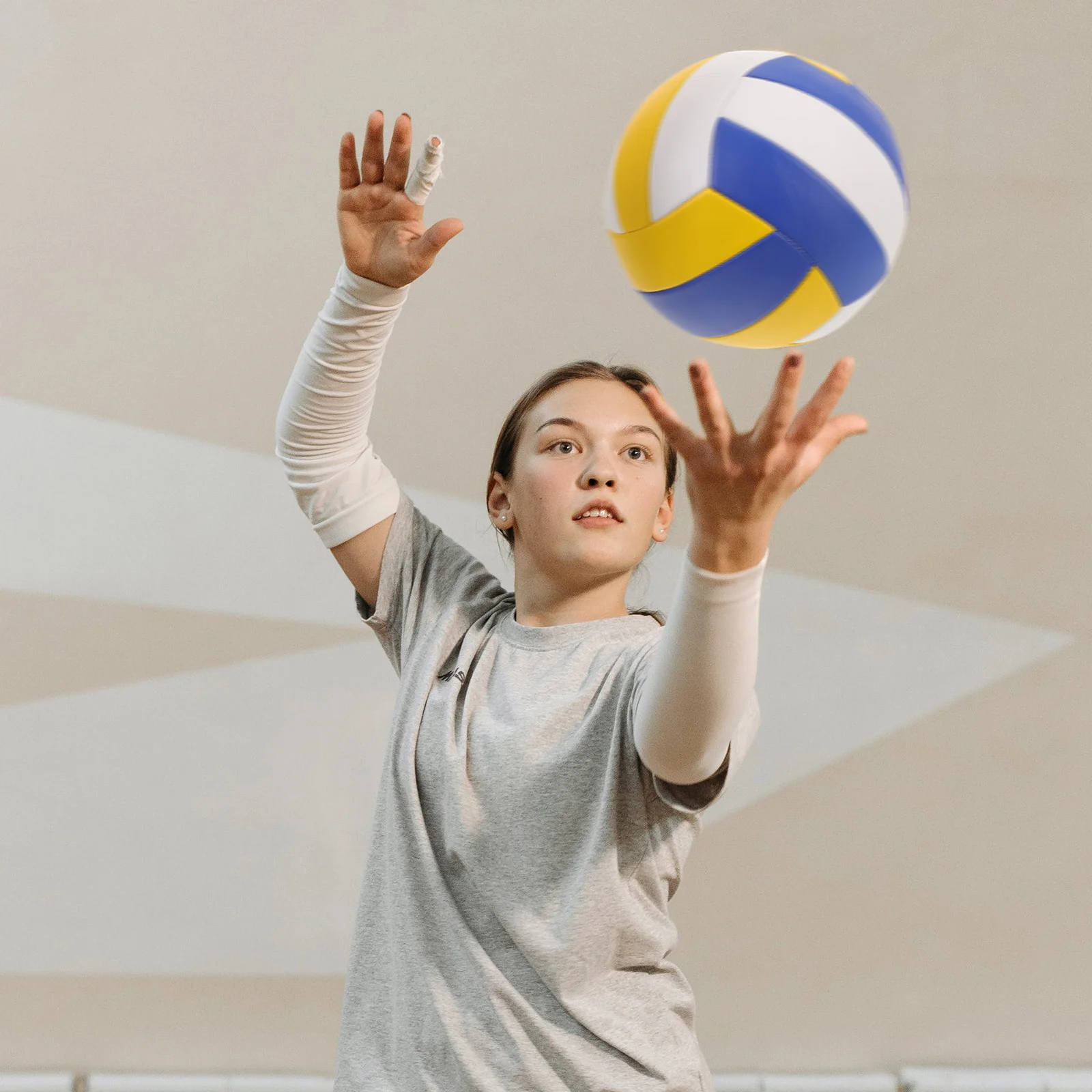Official Size 5 Volleyball Inflatable Volleyball Training Pu Practice inflatable training volleyball
