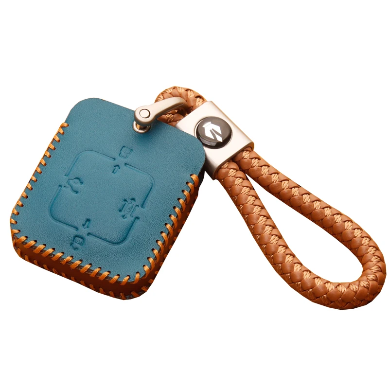 

For ZEEKR 001 Leather Car Key Case Cover Accessories