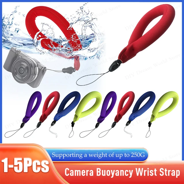 250G ลอยสายรัดข้อมือ Neoprene ที่ถอดออกได้สายรัดข้อมือลอยตัวป้องกันกุญแจกล้องโทรศัพท์มือถือจากการจม 1