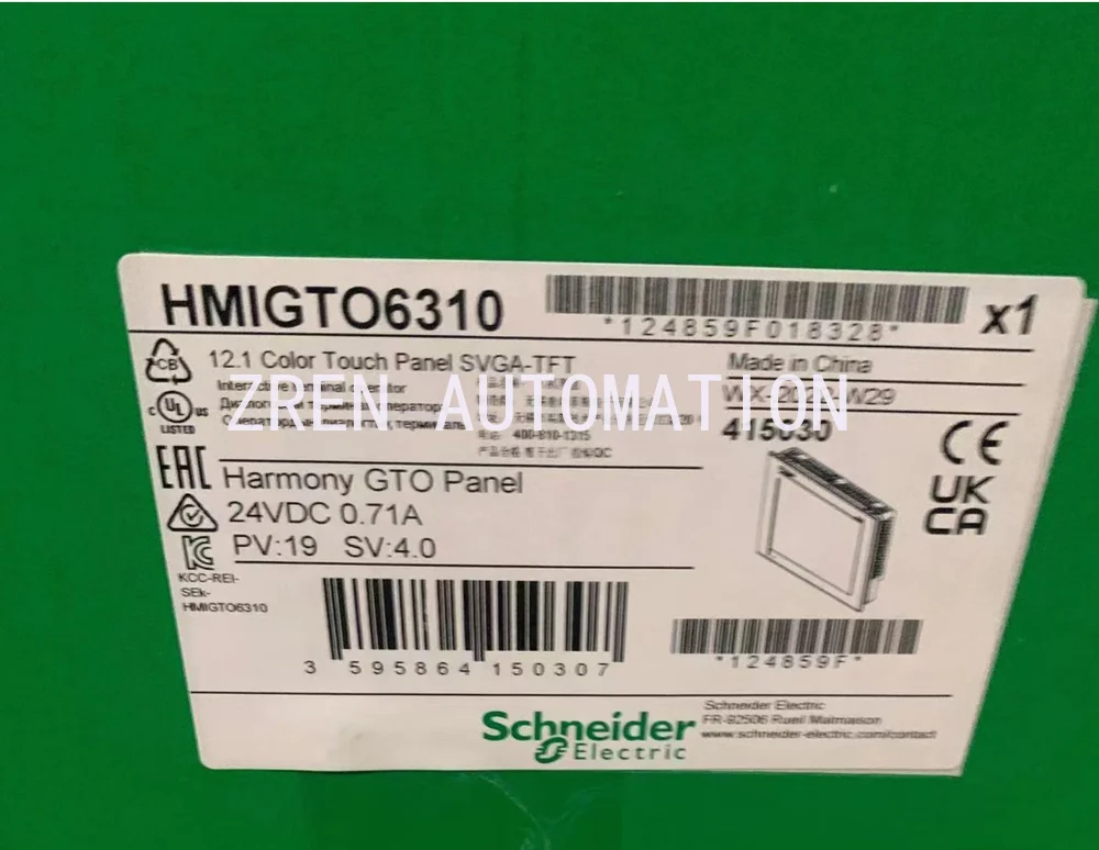 

HMIGTO6310, новая модель, оригинальный сенсорный экран Schneider HMIGTO6310 HX
