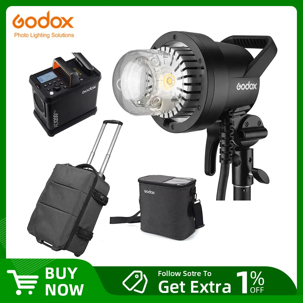 Godox AD1200Pro AD1200 Pro 1200Ws 2.4G TTL 1/8000 HSS 40W