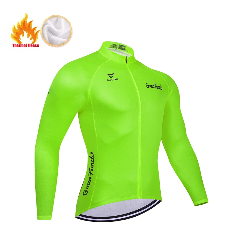 thumbnail image 1 of NUEVO 2023 Jersey de invierno cálido para hombre, chaquetas de ciclismo de equipo profesional, chaquetas térmicas de forro polar para ciclismo, ropa cálida para ciclismo de montaña, 1 of 4