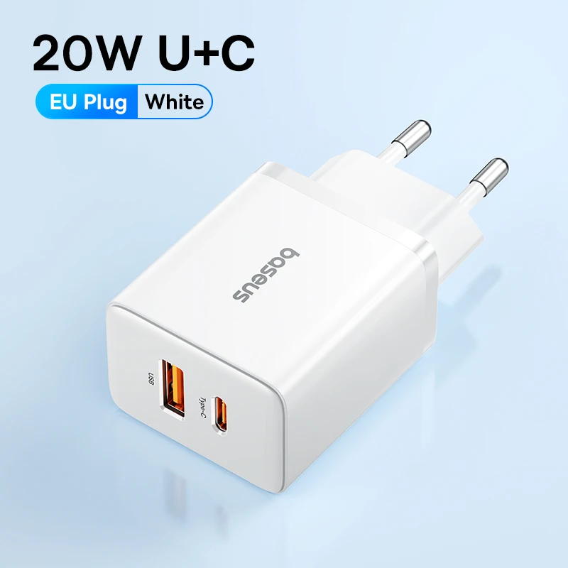 20W EU Plug White