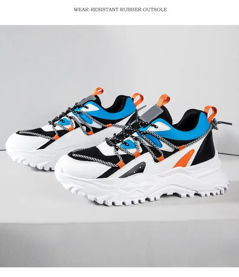 2024 Wandelschoenen 메쉬 리히트지윅 Sok Laodiechao Schoenen, Dikke Zolen Voor Heren 운동화