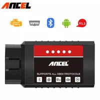 ANCEL ELM327 V1.5 Bluetooth Scanner OBD2 Scanner PIC18F25K80 Chip Code Reader Engine Car Diagnostic Tool For iPhone/Android 1