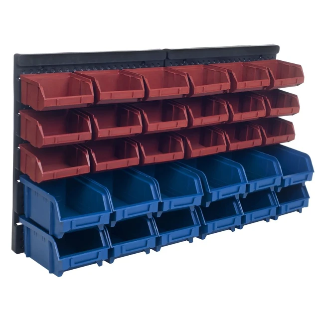 Stalwart 55-Compartment Portable Small Parts Organizer