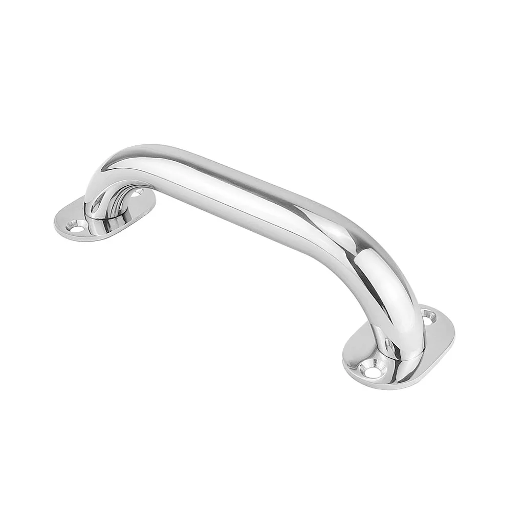 

400mm Marine Grade 304 Stainless Steel Grab Handle Door Handrail Grip Rail Grab Bar Handle Boat Hatch Yacht Marine Bathroom