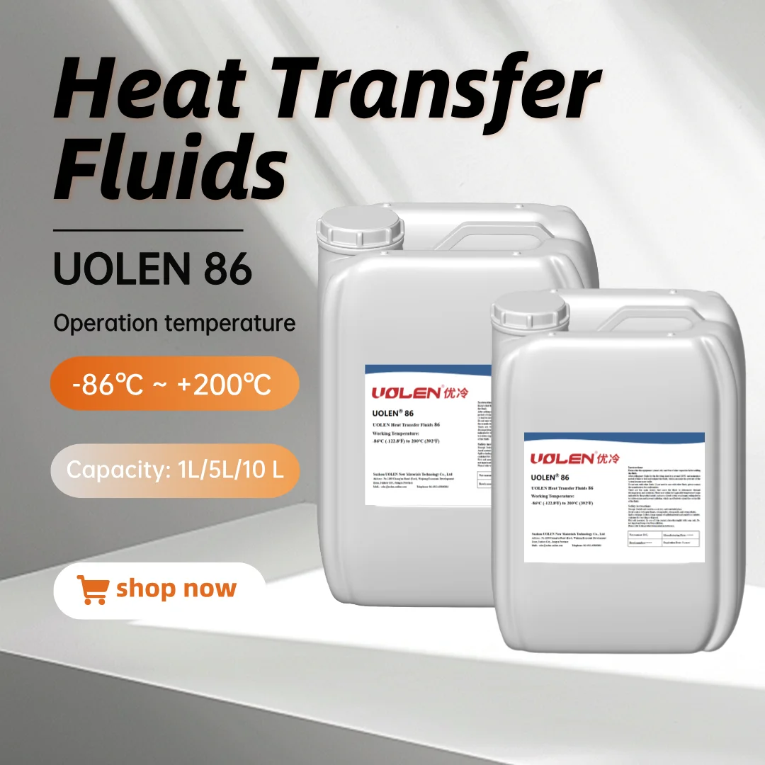UOLEN 86 -86℃~200℃ heat transfer fluid Thermal oil heat transfer oil silicone