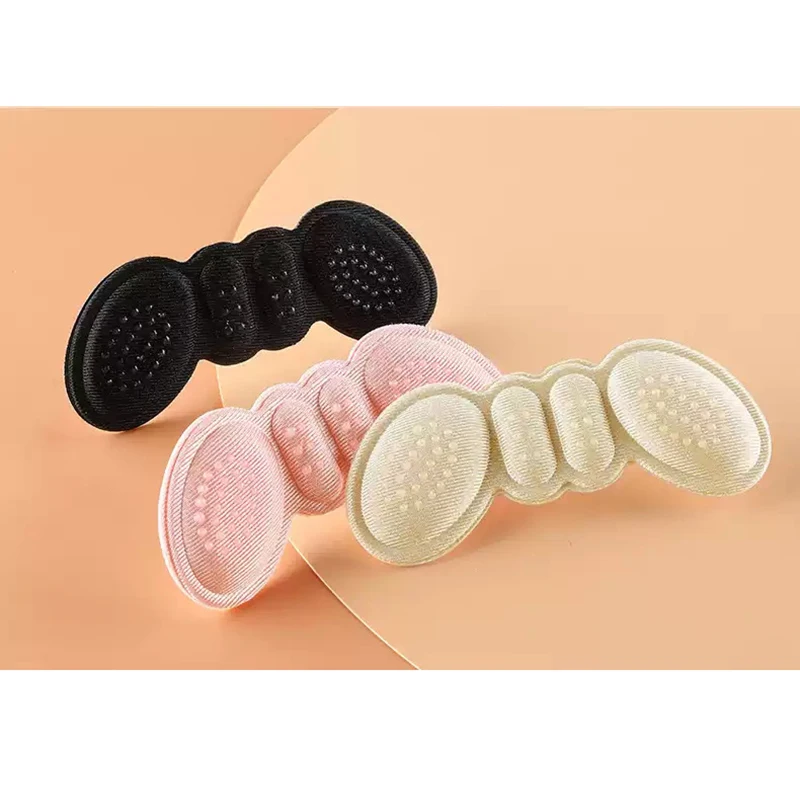 Shoe Insoles Heel Protector Heel Cushion Protector Women Insoles Shoes High Heel Pad Adjust Size Adhesive Heels Pads Liner Grips Protector Sticker Pain Relief Foot Care Insert