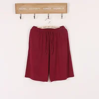 New summer plus size men's shorts modal casual home pants thin large size loose shorts pajamas men's pajamas pajama pants - Image 3