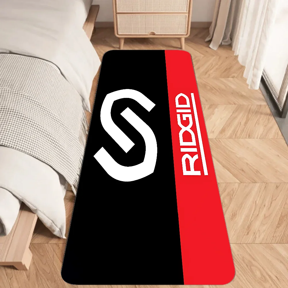 Ridgid logo Floor Mat Graphic Printed Flannel Doormats for Bathroom Kitchen Entrance Carpet Home Decor 3