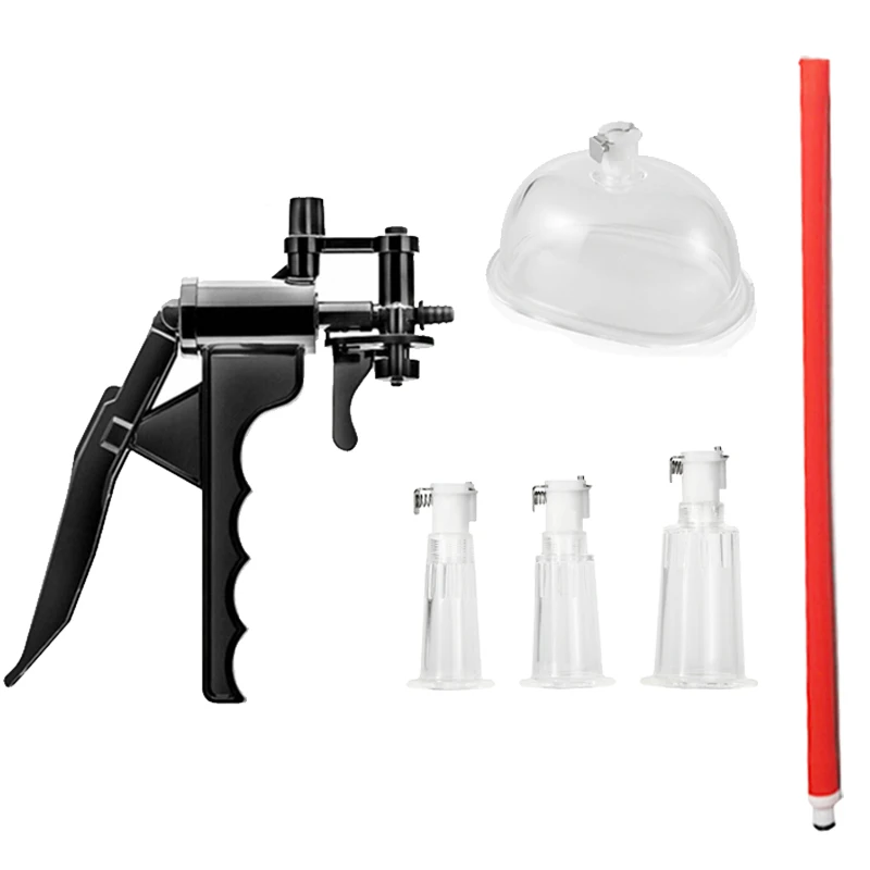 Pussy Pump Nipple Enlarger Sucker 2 In 1 Vagina Sucking Cup Sex Toys for Women Clit Stimulator Vacuum Pumps Massager Masturbator