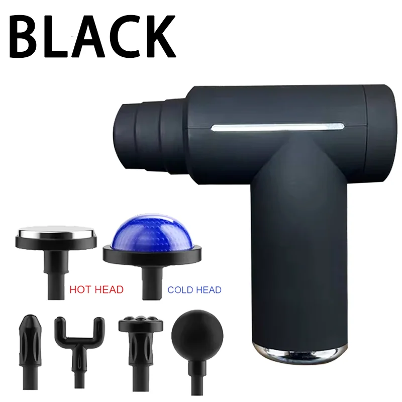 مسدس تدليك العضلات الصغير مدلك الجسم مدلك قرع عميق...