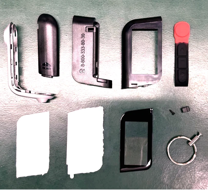 10PCS/lot A93 Keychain Case Body cover for 10 PCS Car Alarm Starline A93 A63 A96 A69 A39 A36 A66 A99 LCD Remote Control Keychain