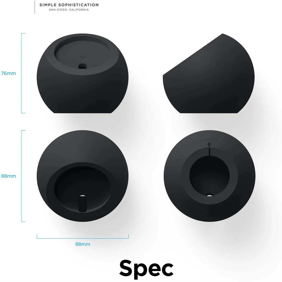 Schreibtisch-Kugelförmiger Magnetischer Silikon-Ladehalter für Magsafe Apple iPhone 15 14 13 Pro Max Kabelloses Ladegerät Dockingstation Ständer – Detail 7