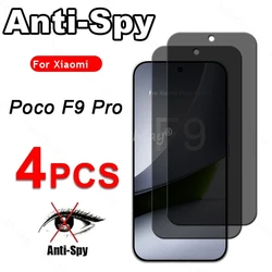 Anti - Spy Privacy Screen Protector | Tempered Glass with Oleophobic Coating for 2 Glass (For Poco F9 Ultra)