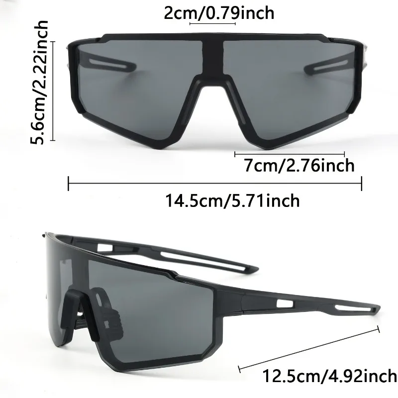 1pc Men' Large Frame Glasses Lightweight & Durable for Daily Life Activities...