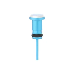 Universal Metal Earphone Dustproof Plug and Stopper (Blue)