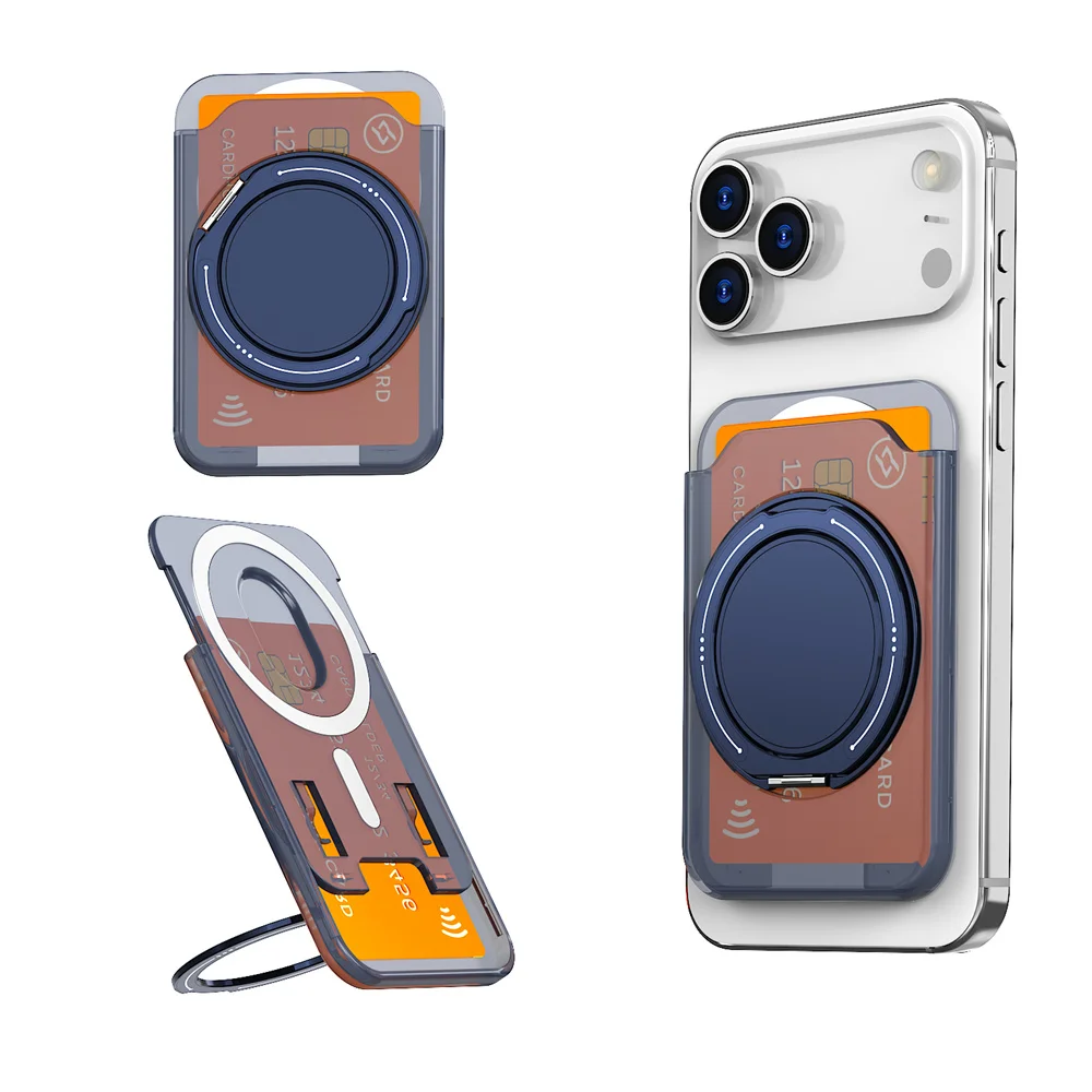 Magnetic Wallet Stand Card Holder