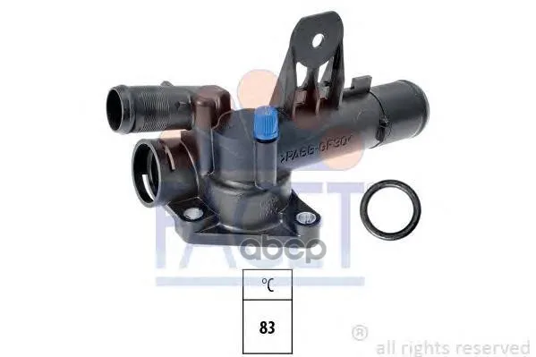 Термостат(В Корпусе) Renault Megane Ii/Scenic Ii 1.5 Dci 03- Facet арт. 78710S |