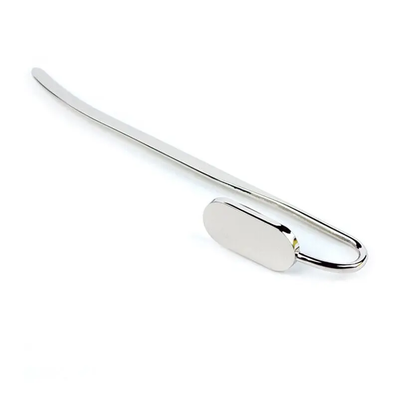 QOWIJEX Segnalibro Metallico A Forma Di Rosa Dorata – Regalo Elegante Per Lettori, Insegnanti E San Valentino, In Rame 11x4.7 Cm