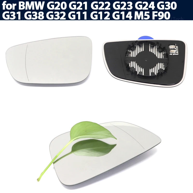 

Rearview Mirror Glass Door Wing Mirrors Heated Side Mirror Glass for BMW G20 G21 G28 G22 G24 G30 G38 G32 G11 G12 G14 G15 G16 F90