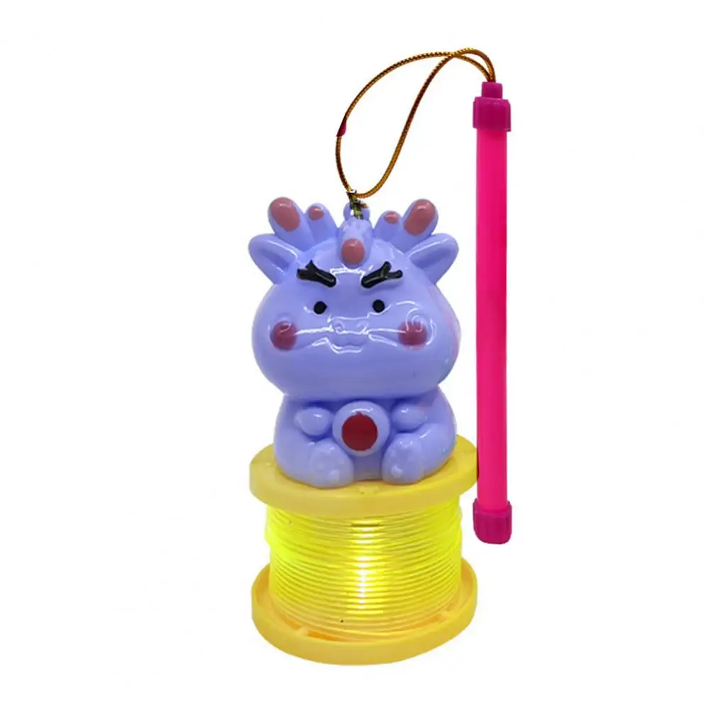 

New Year Lantern Festival Lantern Cute Cartoon Pet Design Rainbow Circle Lantern for Children Portable Safe Handheld Festival