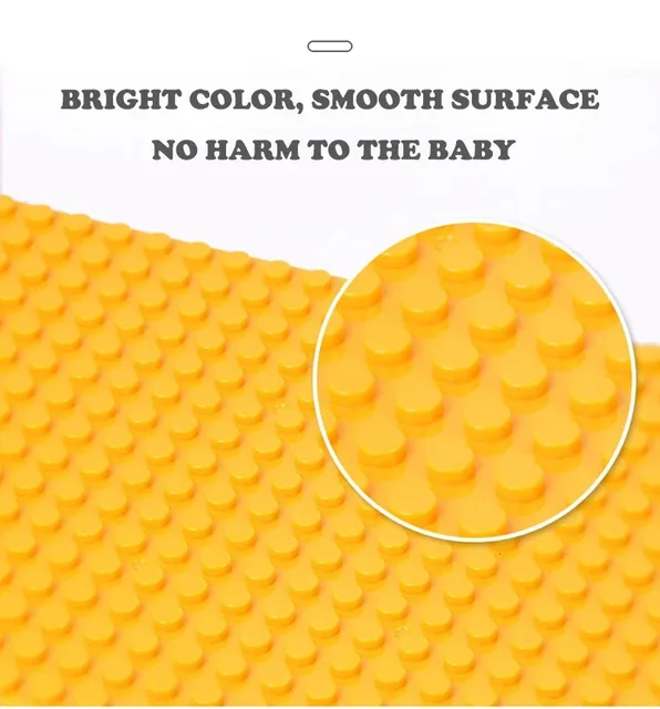 32x32 32x16 Dots Classic Building Blocks Base Plate MOC DIY Small Size Bricks Baseplate Parts for City Figures Children Toys 6