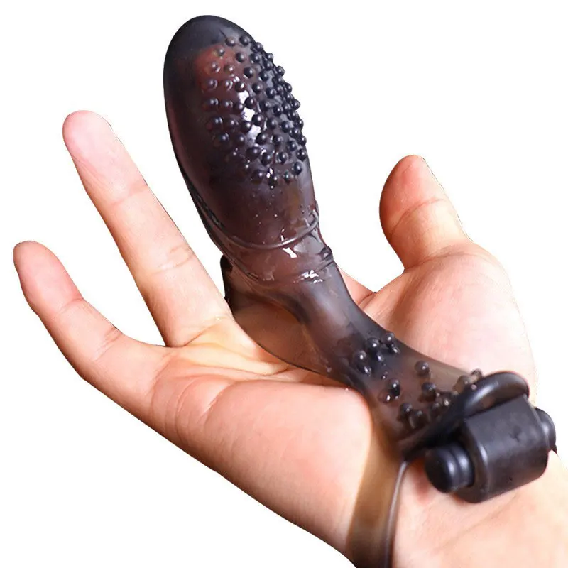 Vaginal Massager Sex Toy Silica Gel Sexual Finger Cover Woman Vaginal Massager Bathroom Supplies