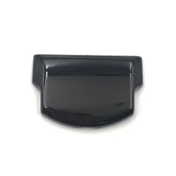 Black and White Slim Extended Battery Door Back Cover Case (Black For PSP Extend)