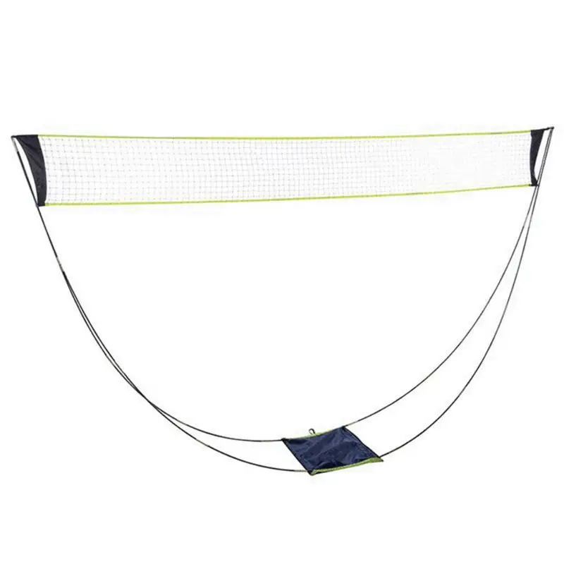 Portable Tennis Badminton Net Volleyball Net Easy Set Up Tennis Training Tool