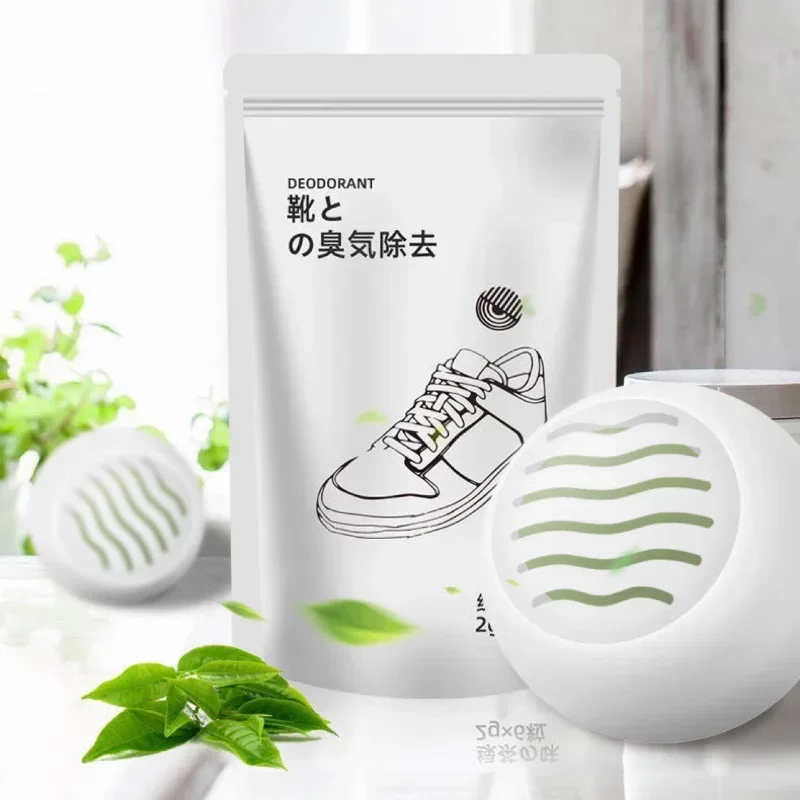 Shoe Deodorizer Shoe Deodorant Balls 6Pieces Tea Fragrance Freshener Foot Care Essential Accessory Daily Shoe Fresh Scent