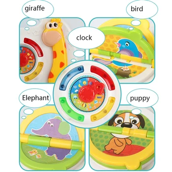 Music Table Baby Toys Learning Machine Educational Toy Music Learning Table Toy Musical Instrument for Toddler 6 Months+ 5