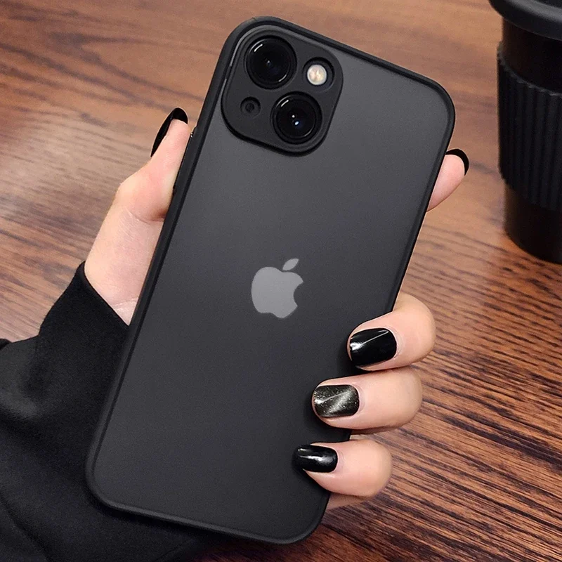 รูปสินค้า เคสกันกระแทก PC Matte สำหรับ iPhone 17/16/15/14/13/12/11 Pro Max