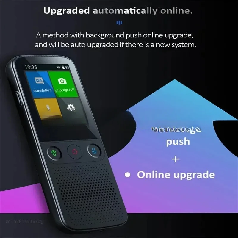 T10 Pro Translator Intelligent Speech Translation 137 Real-time Language Intelligent Translation Portable Translator