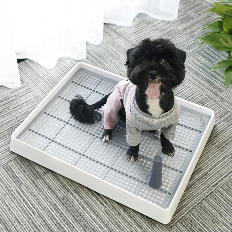 Training Toilet Pet Toilet for Dogs Cats Portable Dog Training Indoor Potty Tray For Dogs Removable Potty Pads
