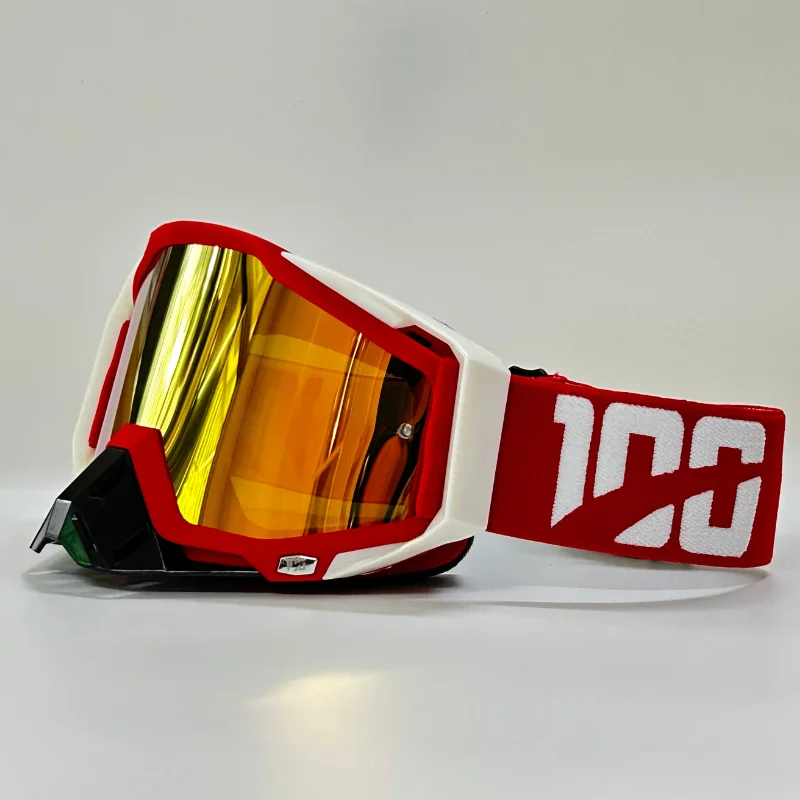 Men's Anti-Fog HD Lens Motorcycle and Motocross Goggles - Windproof Sunglasses for Dirt Bike and Skiing, Factory Wholesale