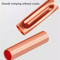 250pcs GT Copper Connecting Pipe Wire Joint Small Copper Tube Terminal Cable Lug Bootlace Ferrule Kit - Image 2