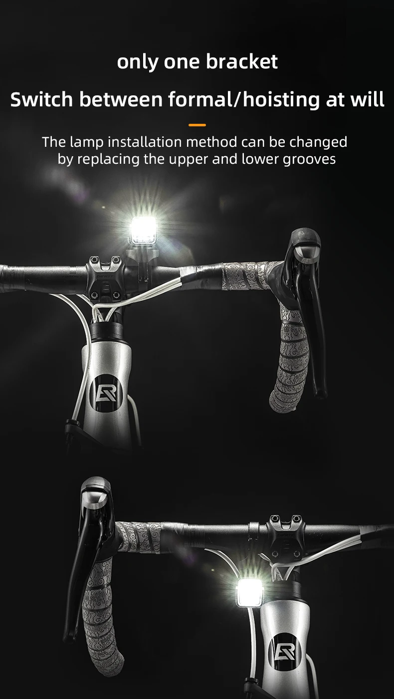 Bicycle Light 1000Lumen Type-C Charging IPX6 Rechargeable Bike Front Light With
