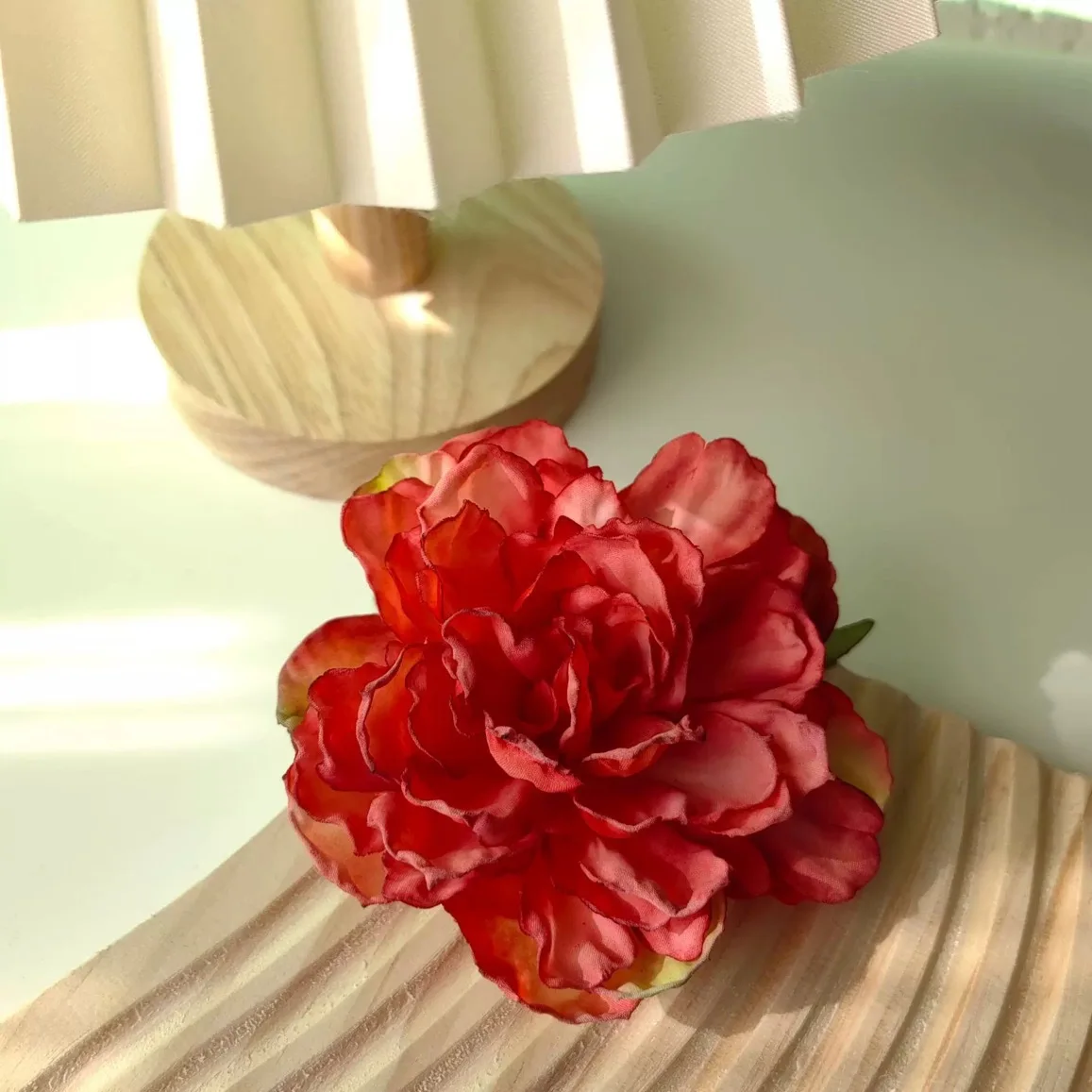 01 Red hair clip