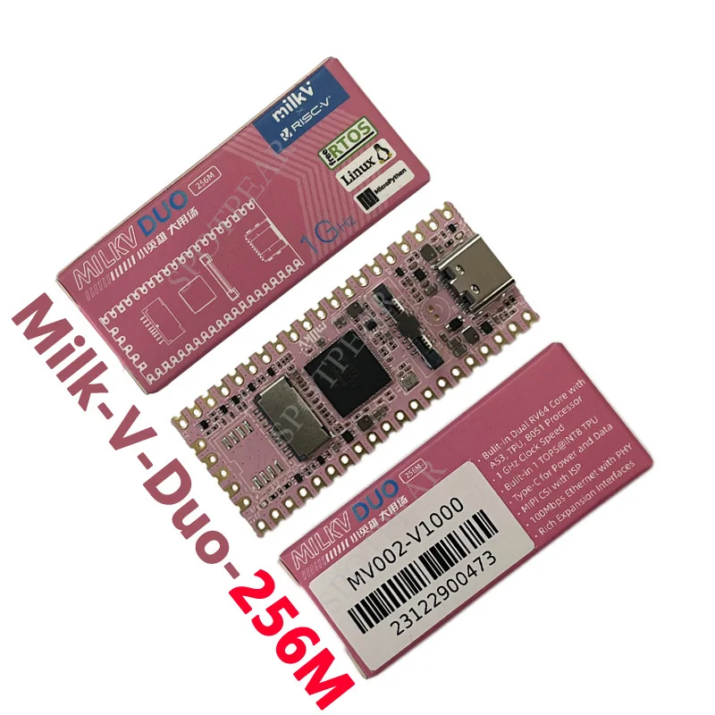 Milk-V Duo 256 256M 256MB 256MB SG2002 RISC V Linux Embarcações, Distribuidores de agência de primeiro nível