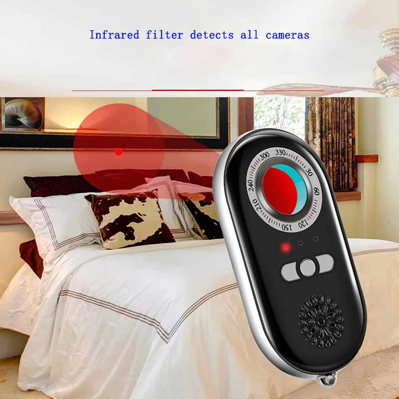 Anti-Theft Detector for Hotel Anti Theft Magic Tool Infrared Scanning Travel Anti Theft Detector Monitoring Camera