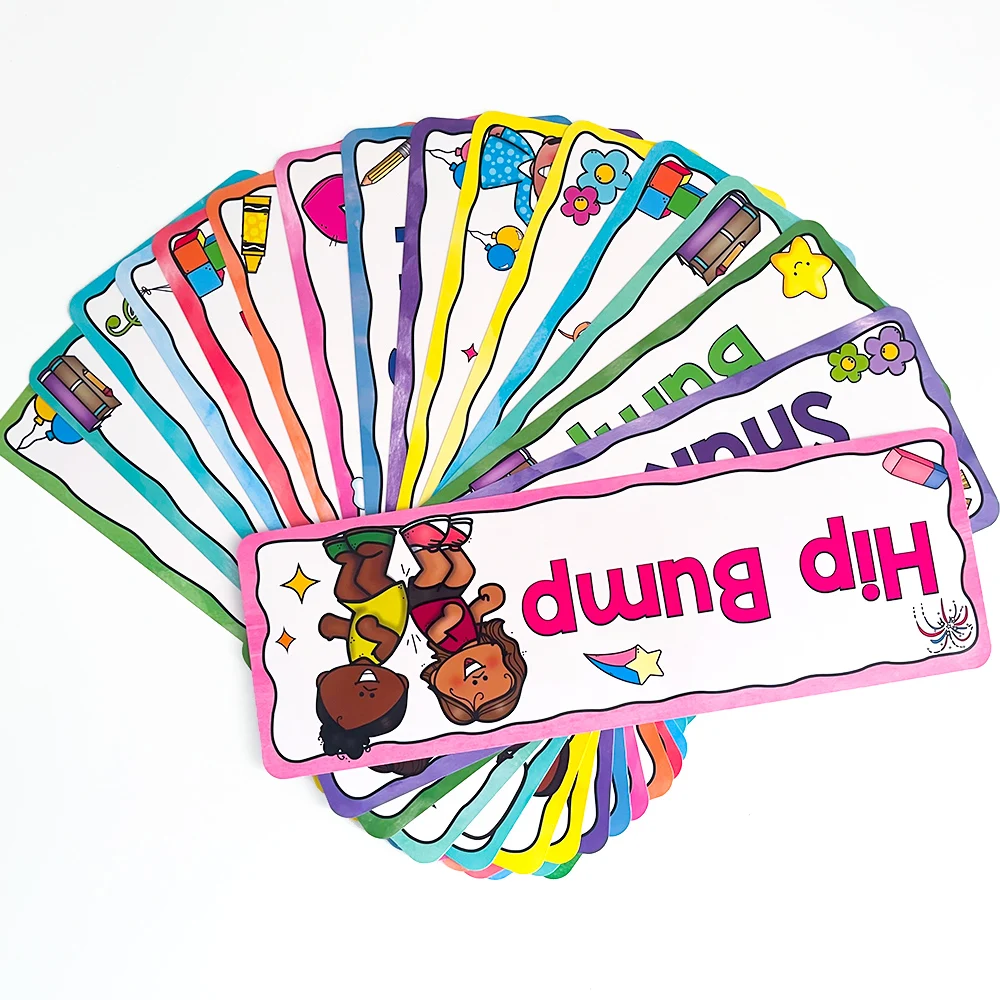 Educational Greeting Cards for Classroom Morning Greetings - Teacher Supplies for Kids' Social Learning and Classroom Decoration