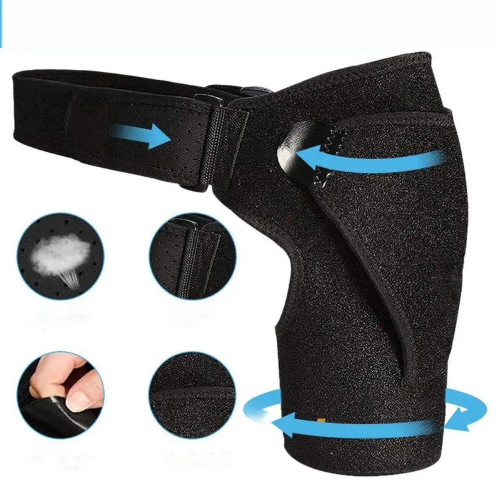 Shoulder Brace Rotator Cuff Support Pain Relief Adjustable Belt Left/Right Protective Equipment Breathable Sports shoulder support