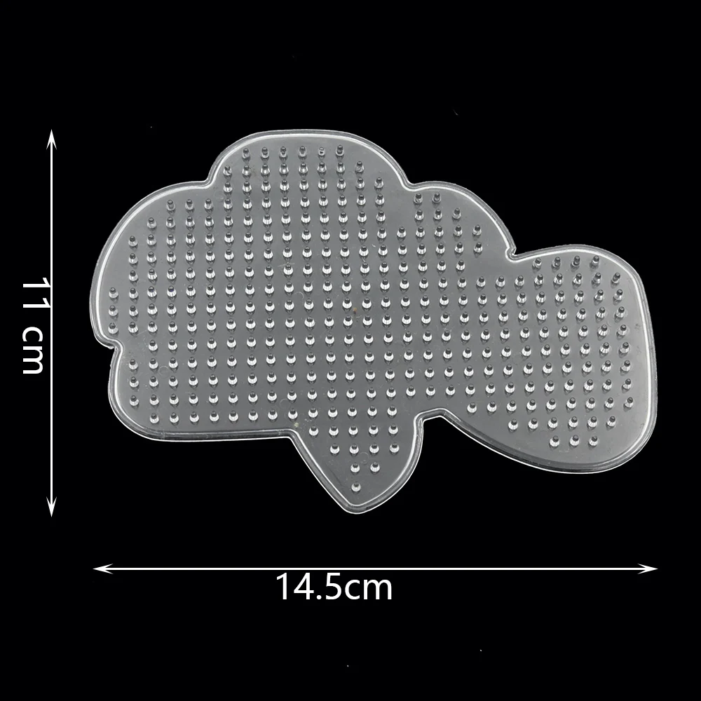 Colorful DIY Beads Tool Educational Puzzle Pegboard Template