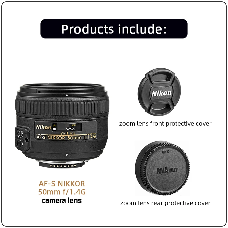 ニコン AF-S NIKKOR 50mm f/1.4G ニコンAF-Sカメラレンズ、50mm、f/1.4