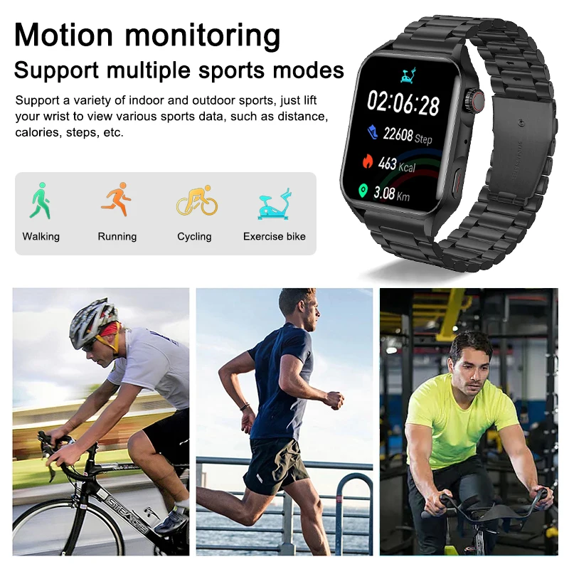 2023 AMOLED Ʈ ġ 1.78 ġ HD ׻ ÷ ̾   ð  IP68  Smartwatch
