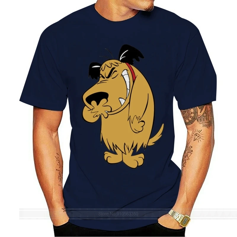 T-Shirt Da Uomo Mutley 3-Dick Serie Dastardly Wacky Races Penelope Yankee Doodle