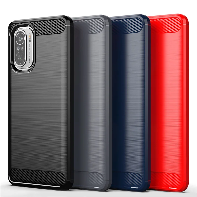 Per Cover Xiaomi Mi 11I Custodia Per Mi 11I Coque Back Silicone Soft Antiurto Paraurti In Fibra Di Carbonio Tpu Cover Per Mi 11I Lite Fundas